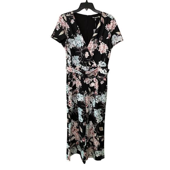 Karl Lagerfeld Jumpsuit Women´s 10 Black Floral...